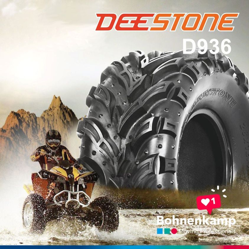 Легендарная грязевая шина для квадроцикла Deestone D936 Mud Crusher («Грязевой дьявол»).